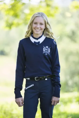 HH Equestrian Knit Jumper Navy