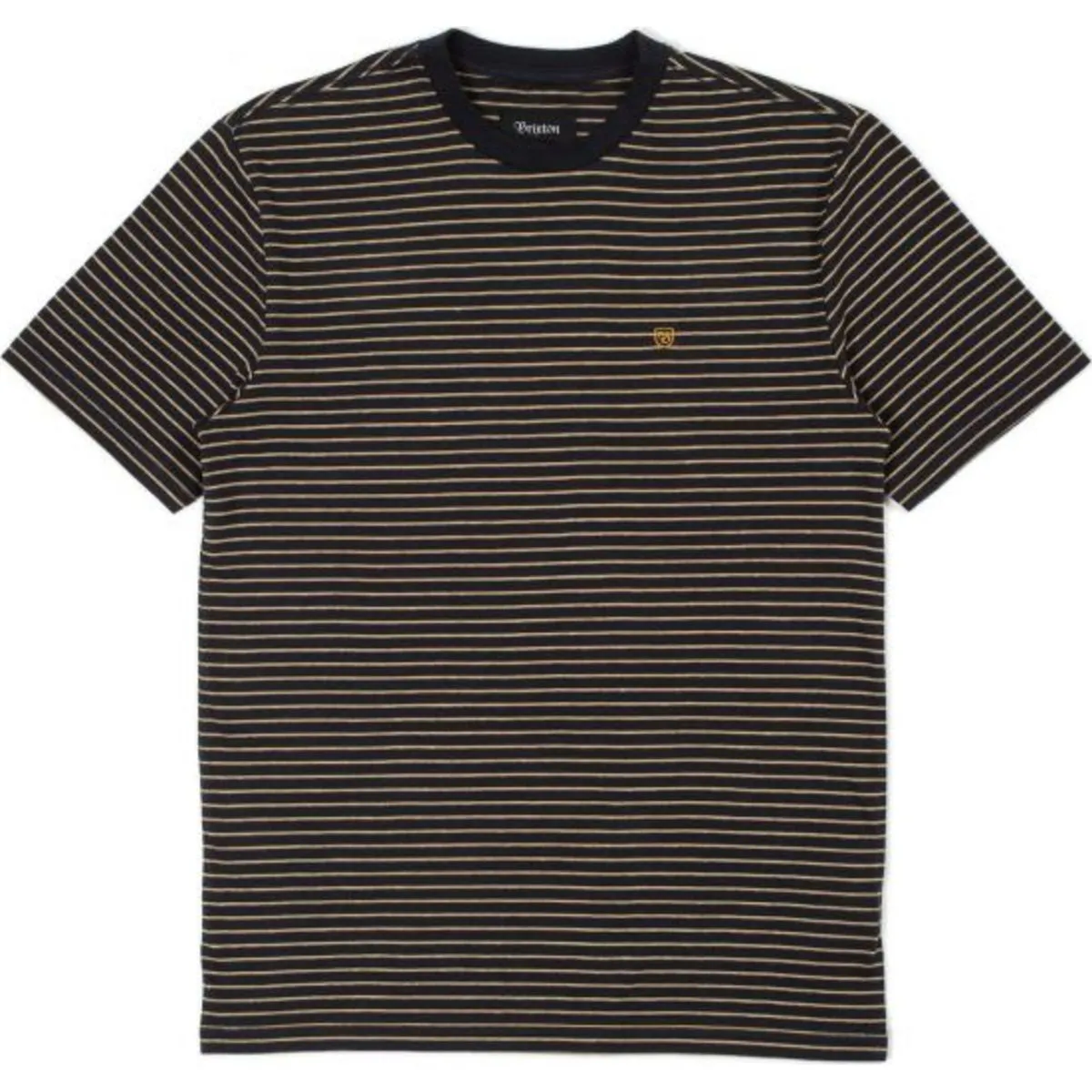 Hilt S/S Knit - Black/Honey/Heather Grey