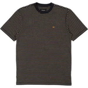 Hilt S/S Knit - Black/Honey/Heather Grey