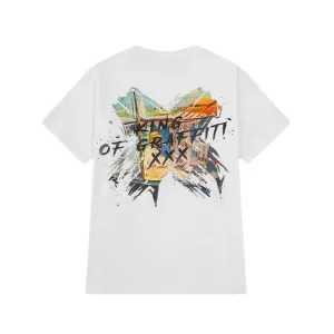 Hip Hop Hand Drawn Graffiti T-Shirt