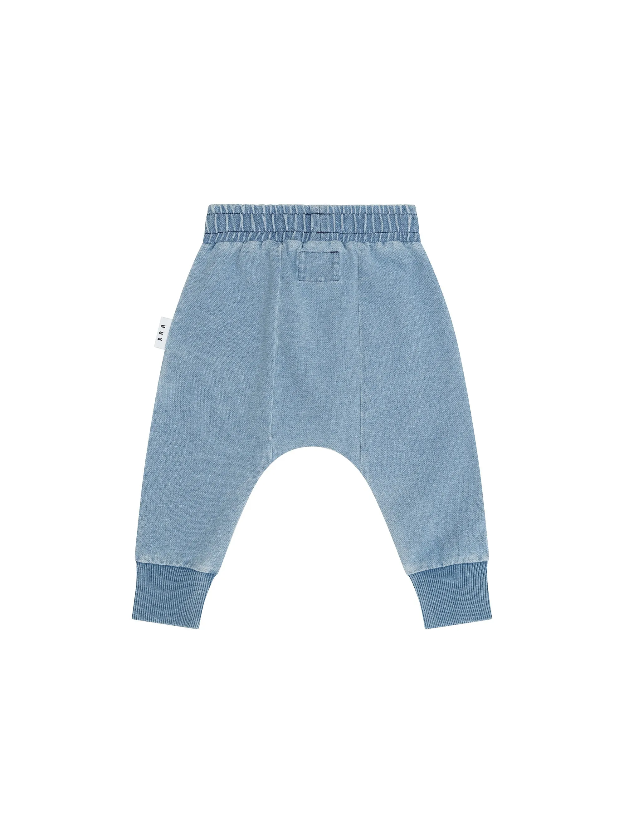 Huxbaby Huxbear Knit Denim Drop Crotch Pant
