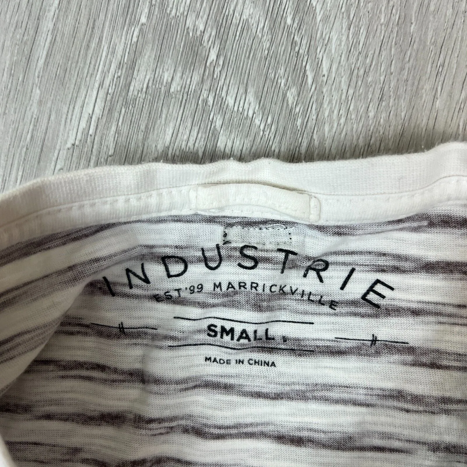Industrie Mens Short Sleeve T-Shirts Size Small (2 T-Shirts)