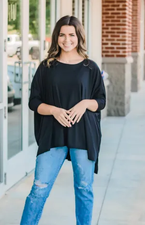 It's a Good Day Black Tunic