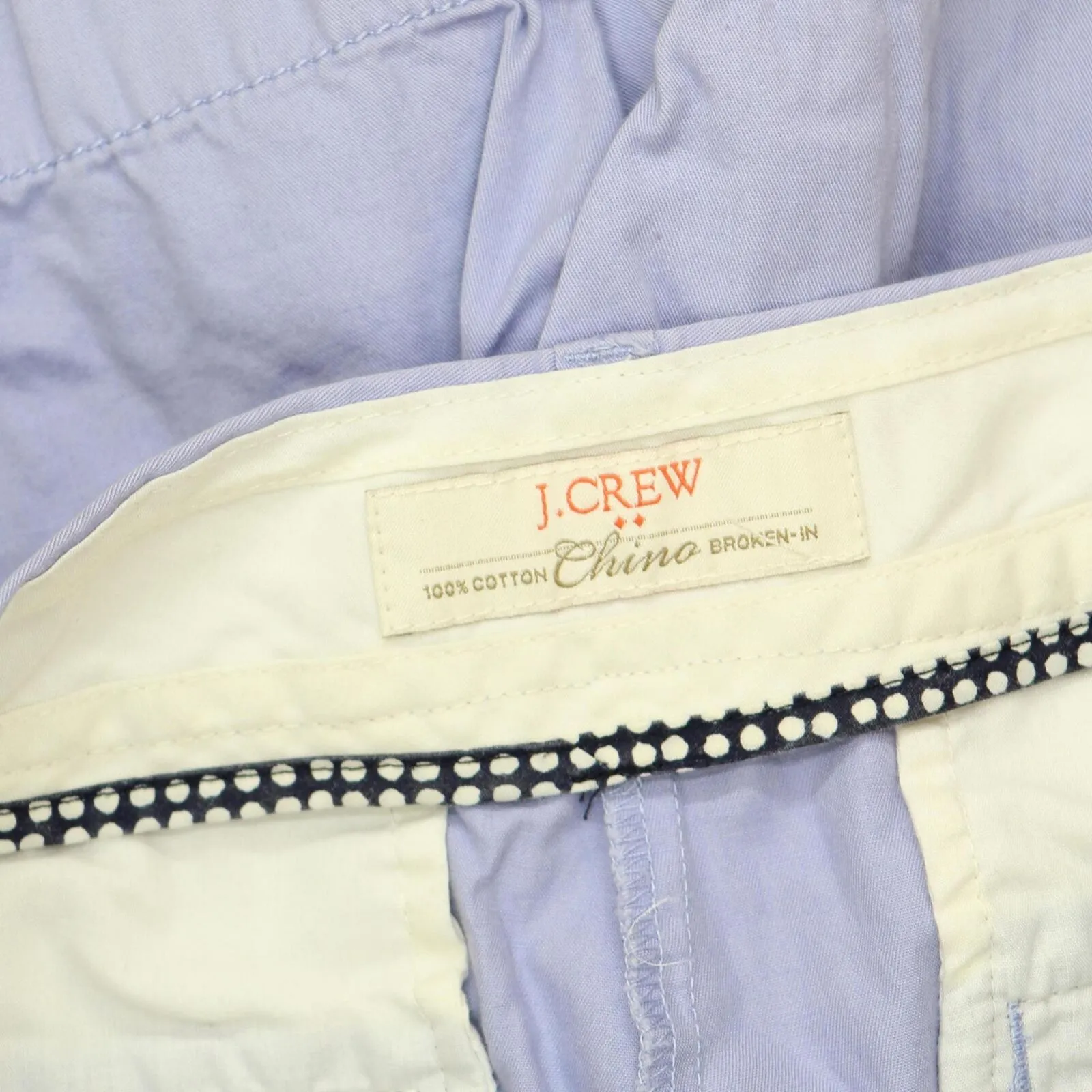 J.Crew Womens 100% Cotton Chino 4 inch Shorts Light Blue See Measurements