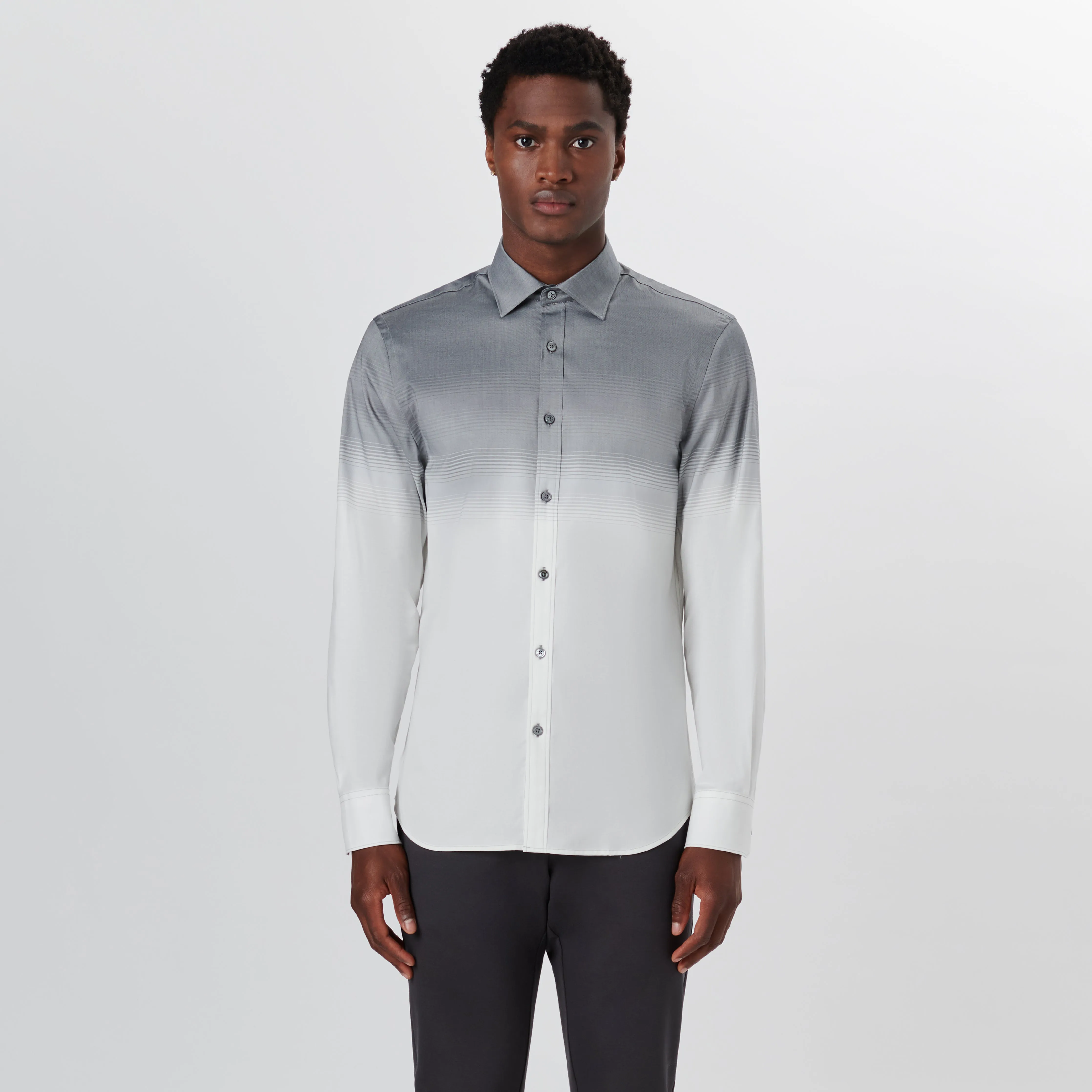 JULIAN Degrade Striped Shirt