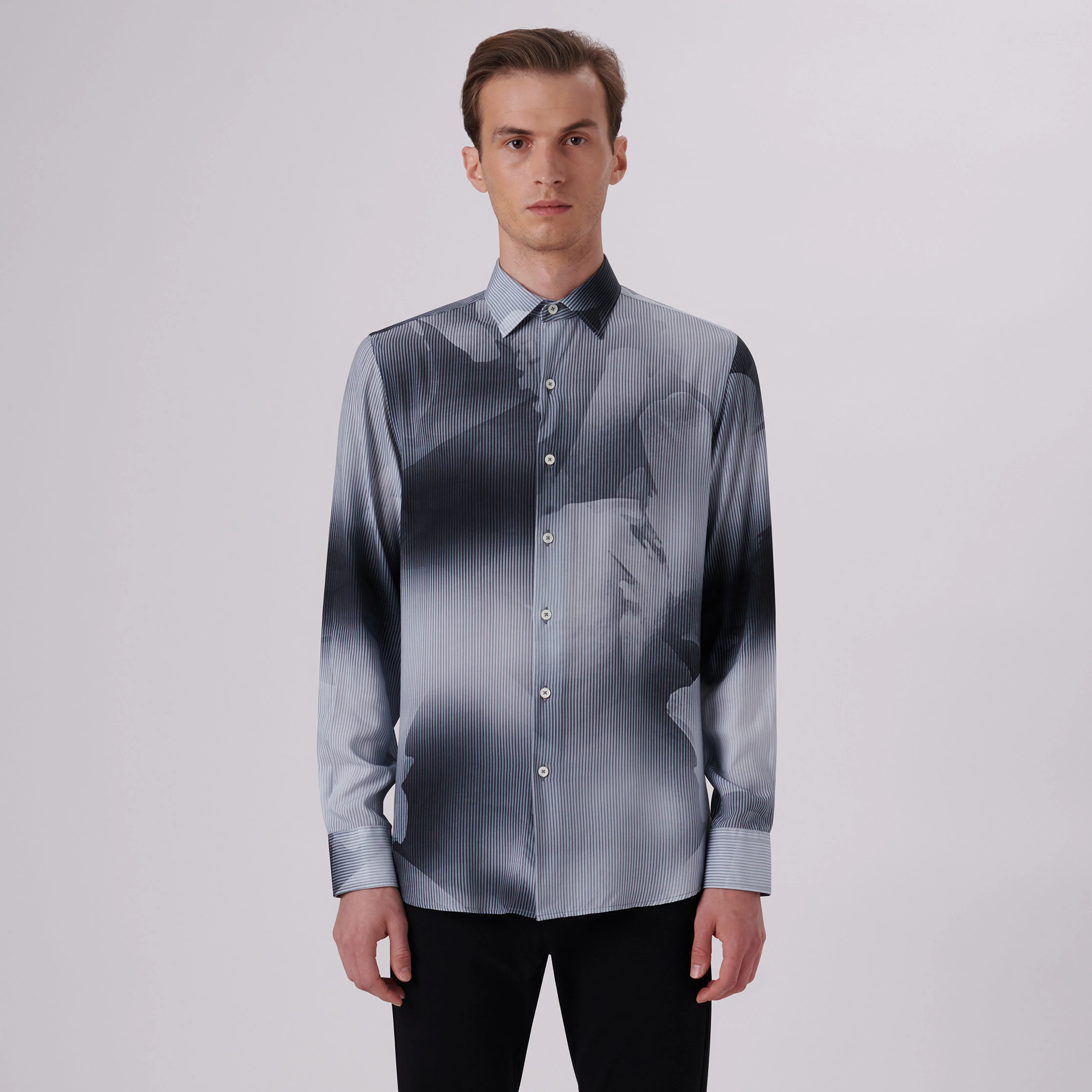 Julian Striped Abstract Shirt