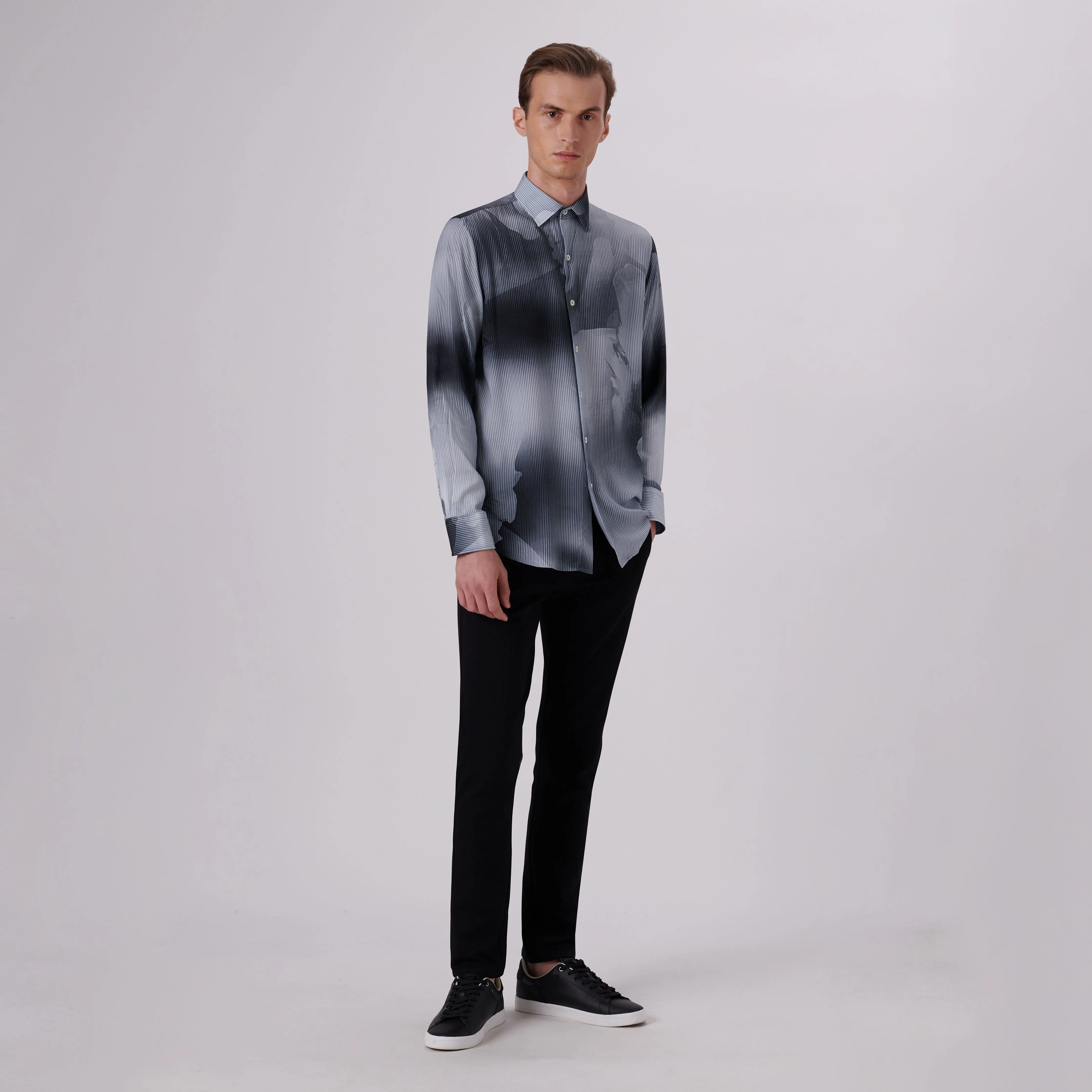 Julian Striped Abstract Shirt