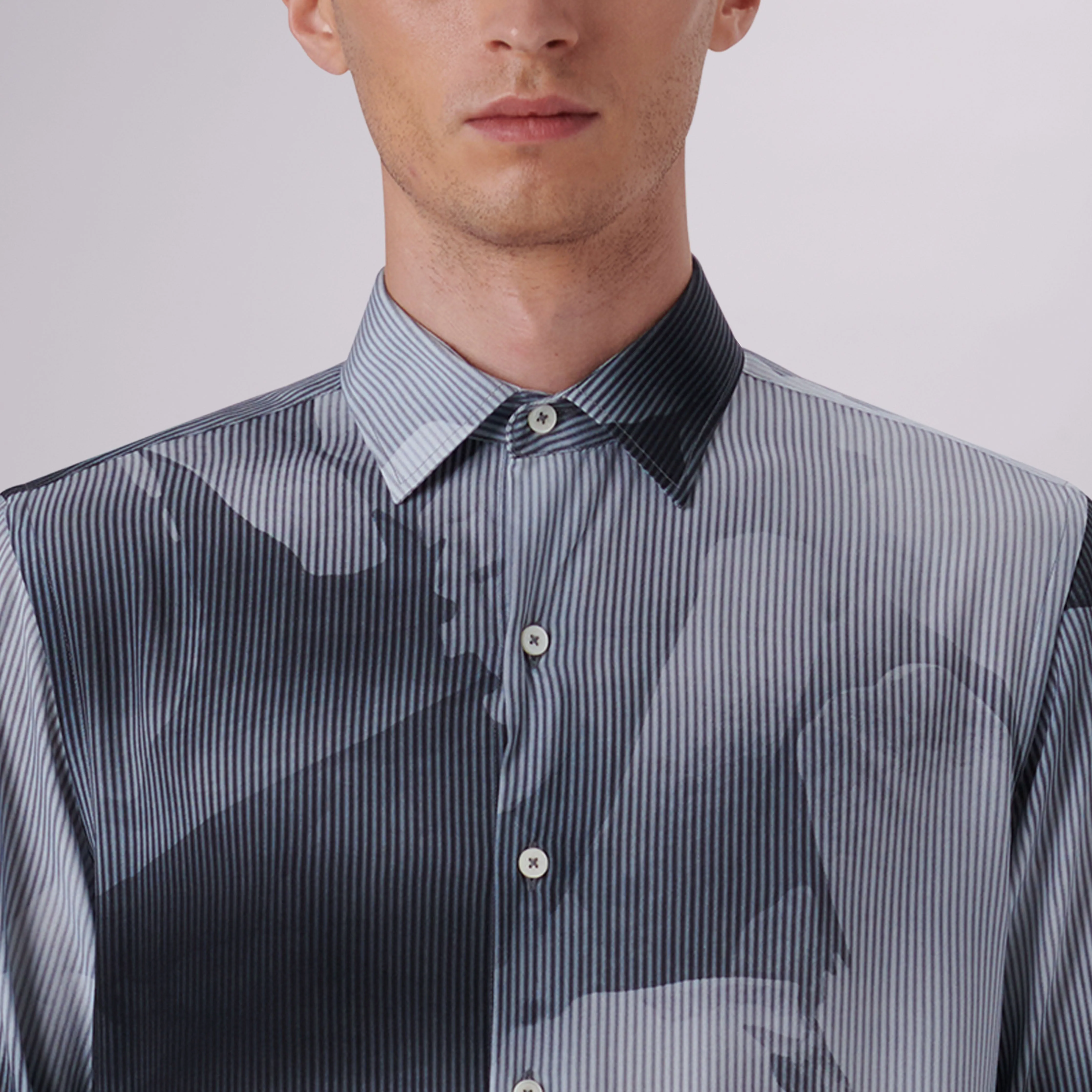 Julian Striped Abstract Shirt