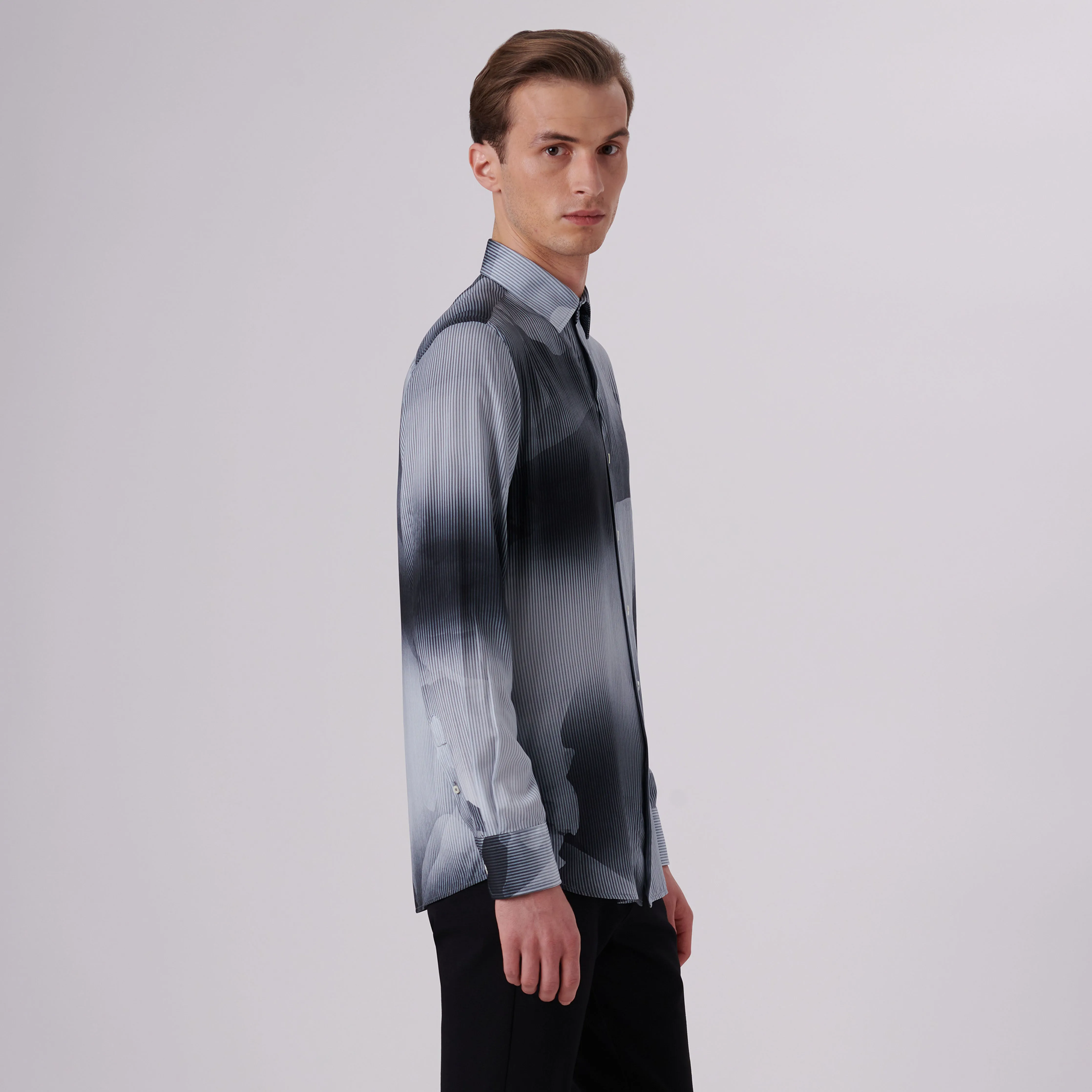 Julian Striped Abstract Shirt