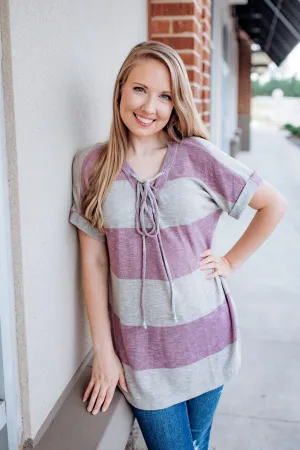 Just My Type Striped Top