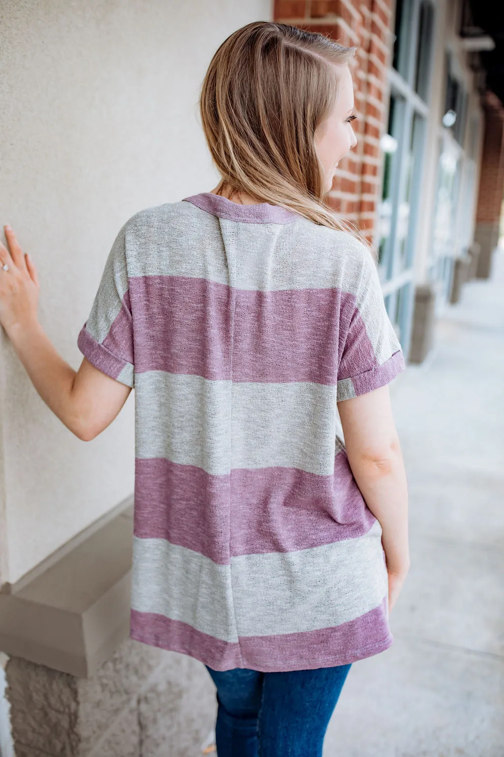 Just My Type Striped Top