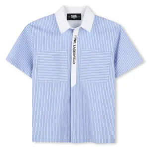 Karl Lagerfeld Striped Button Down Shirt