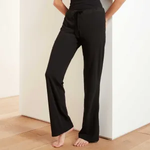 Knit Jersey Pajama Pant - Black