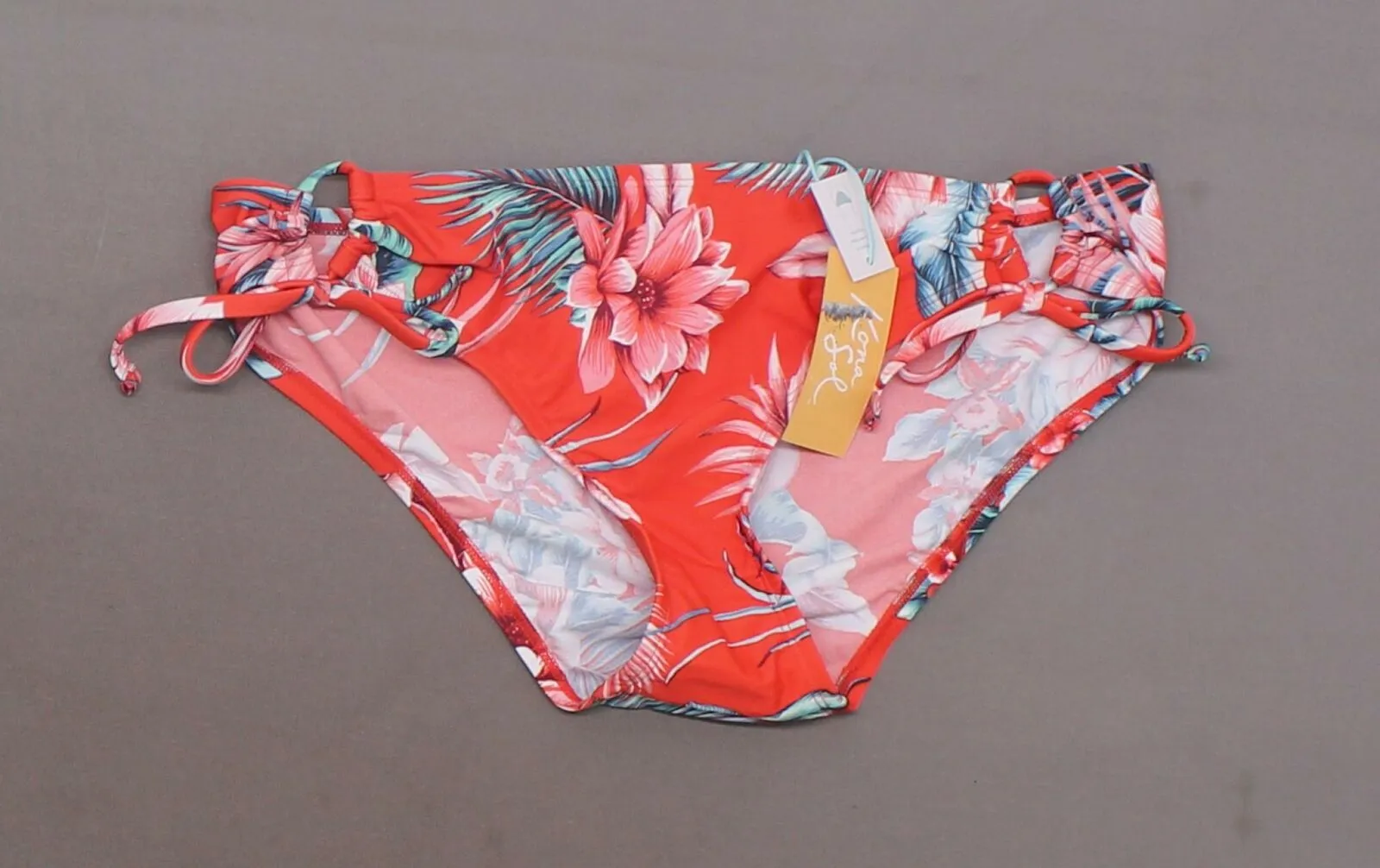 Kona Sol Women's Keyhole Hipster Medium Coverage Bikini Bottom