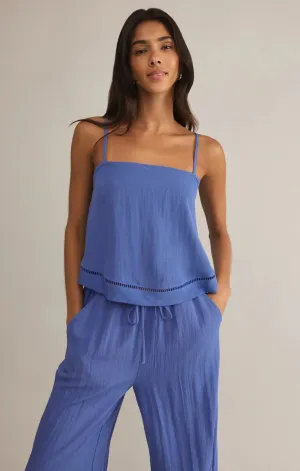 La Luz Textured Tank-Riviera