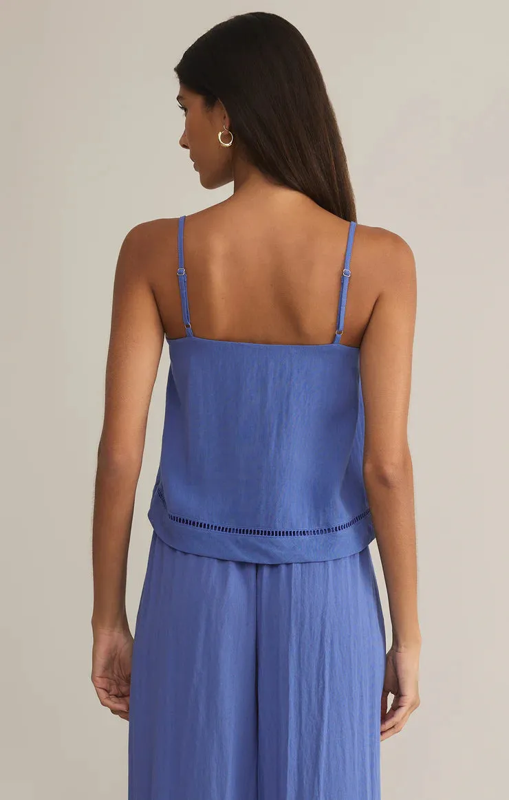 La Luz Textured Tank-Riviera