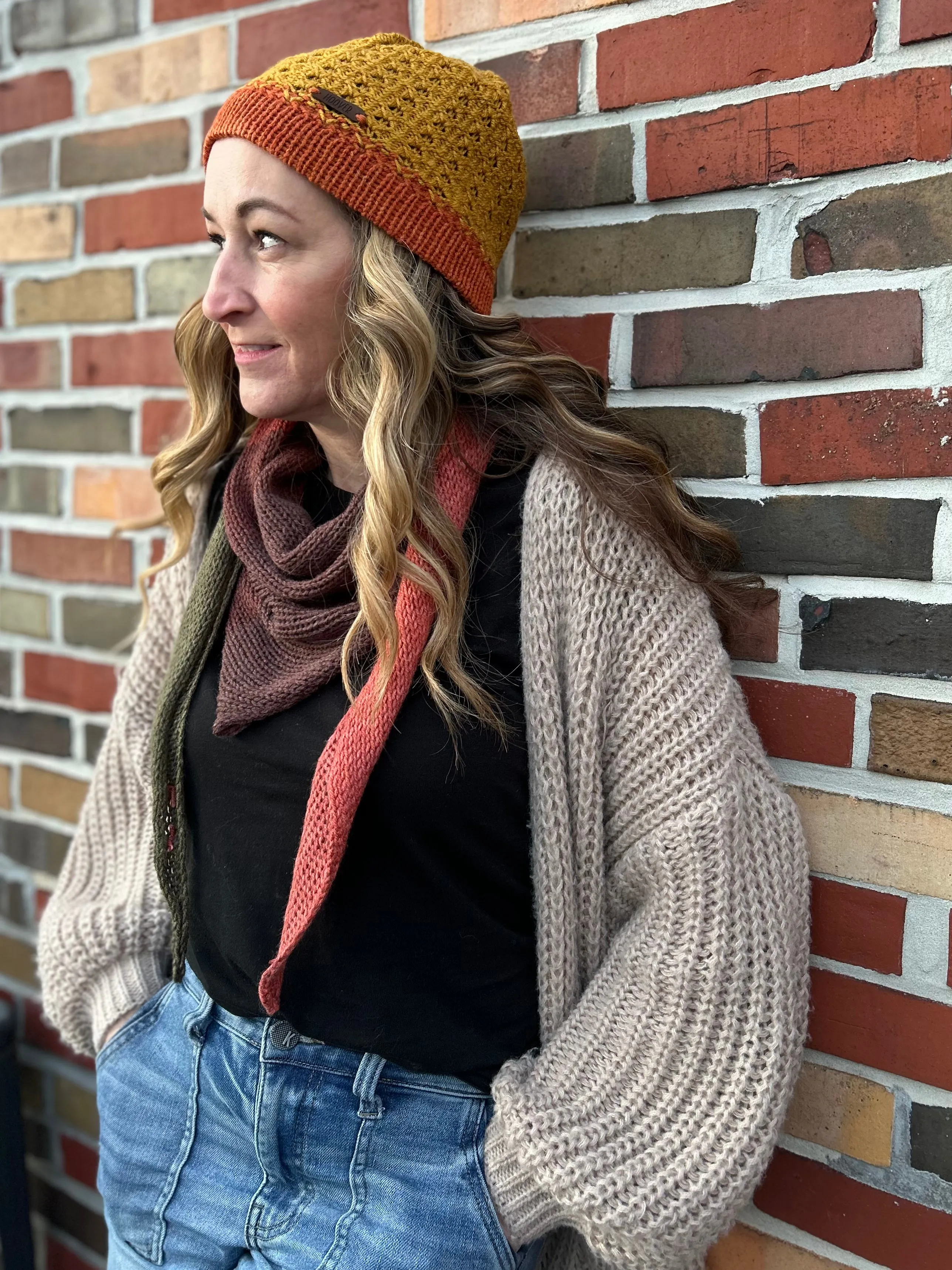 Lacey Knit Beanie