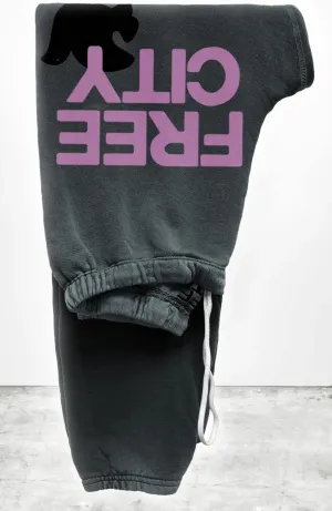 Large Logo Sweatpants in Grey Tent
