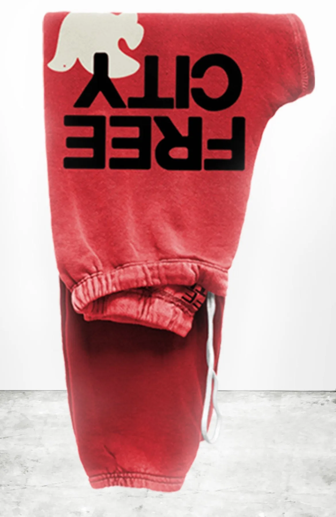 Large Sweatpant - Artyard Red/Cream