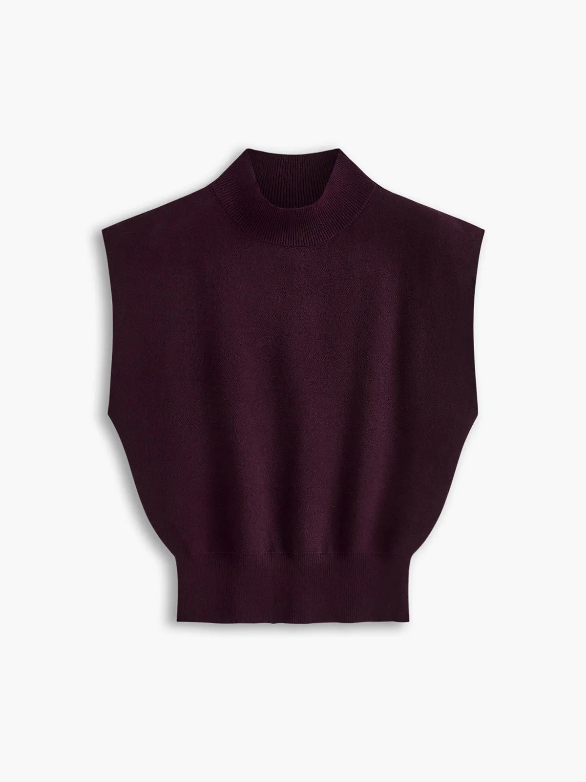 Leisurely Solid Pullover Sweater Vest