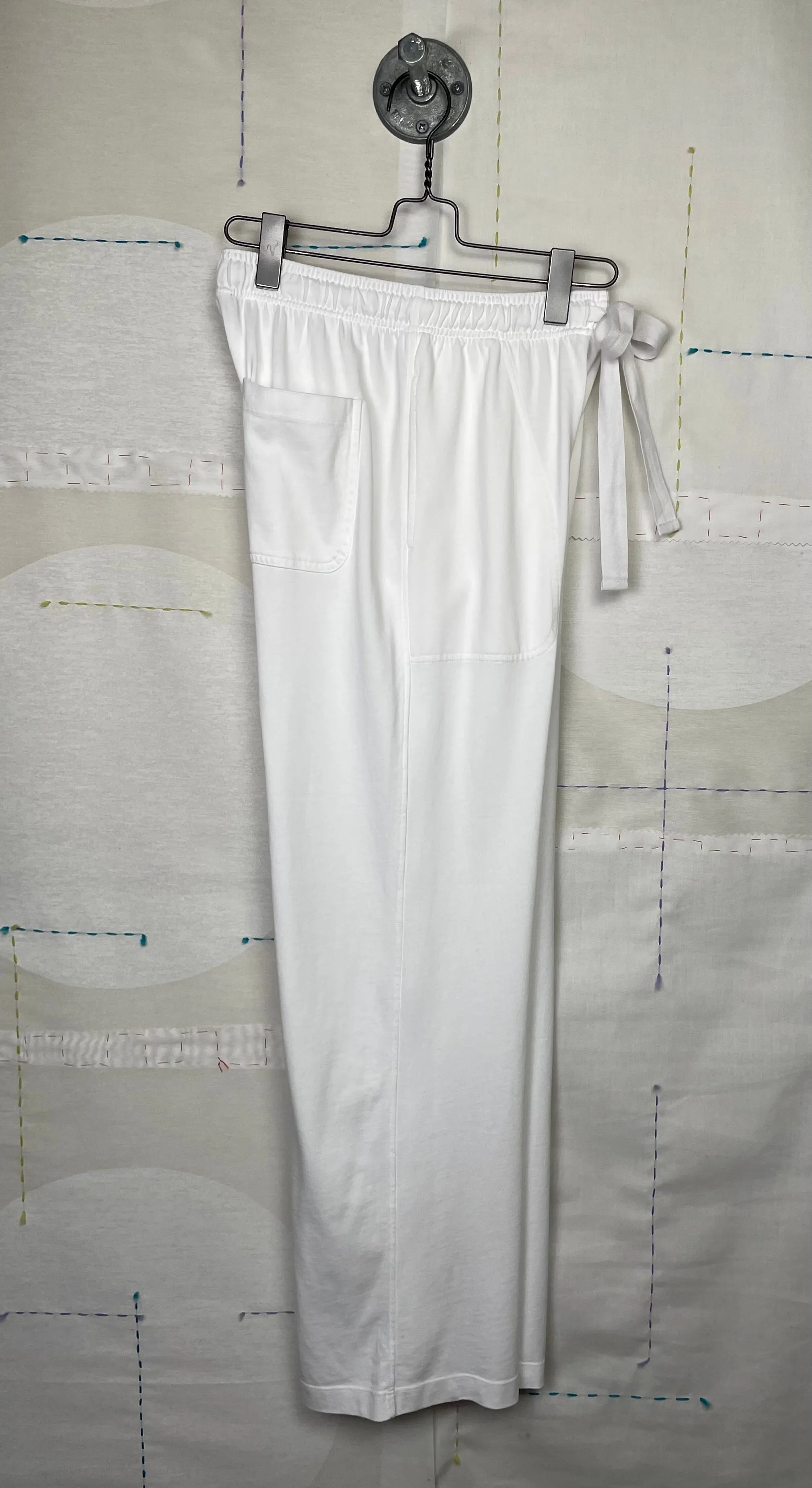 Lilla P.  ~  Drawstring Waist Pant - White