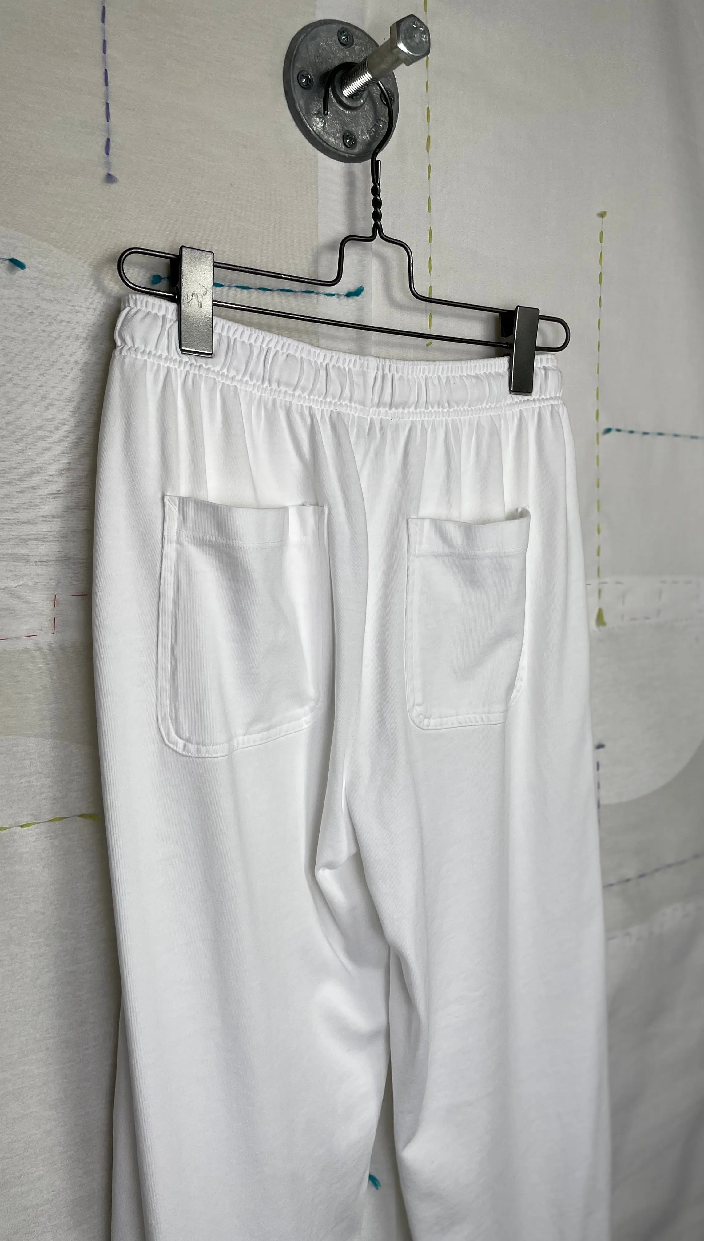 Lilla P.  ~  Drawstring Waist Pant - White