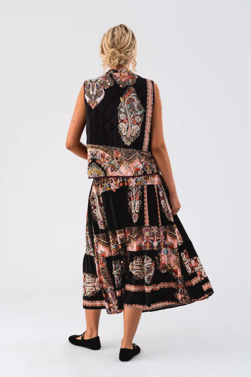 LOLLYS LAUNDRY Cairo Vest | Flower Print