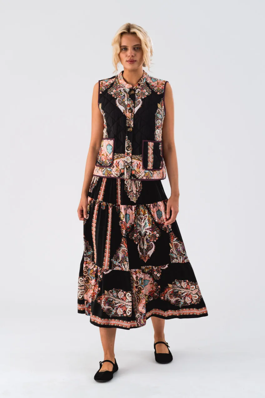 LOLLYS LAUNDRY Cairo Vest | Flower Print