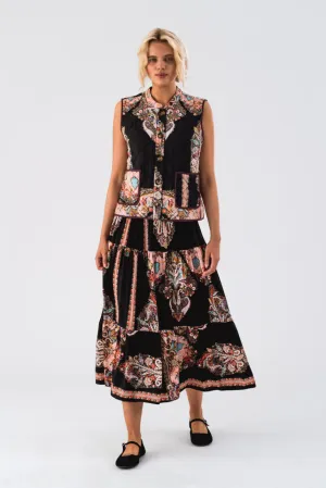 LOLLYS LAUNDRY Cairo Vest | Flower Print