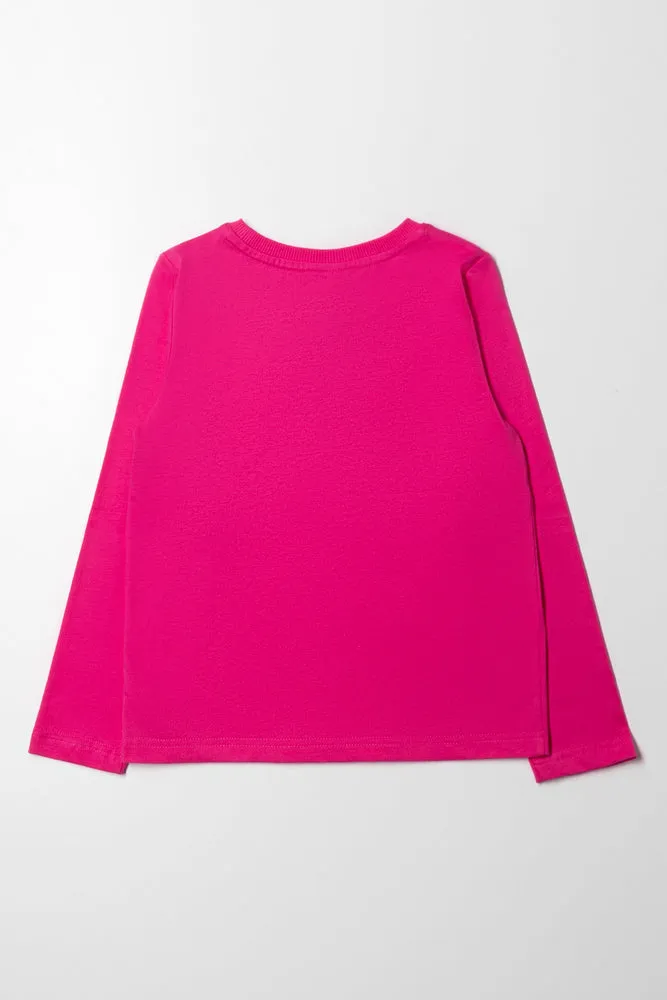 Long Sleeve T-Shirt Pink