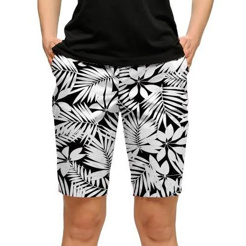 LoudMouth Ladies Midnight Island Bermuda Shorts 6