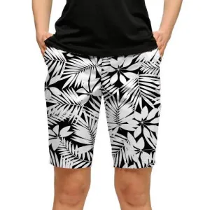 LoudMouth Ladies Midnight Island Bermuda Shorts 6