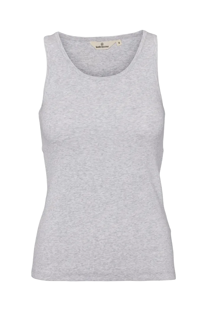 Ludmilla Tank - Light Grey Mel.