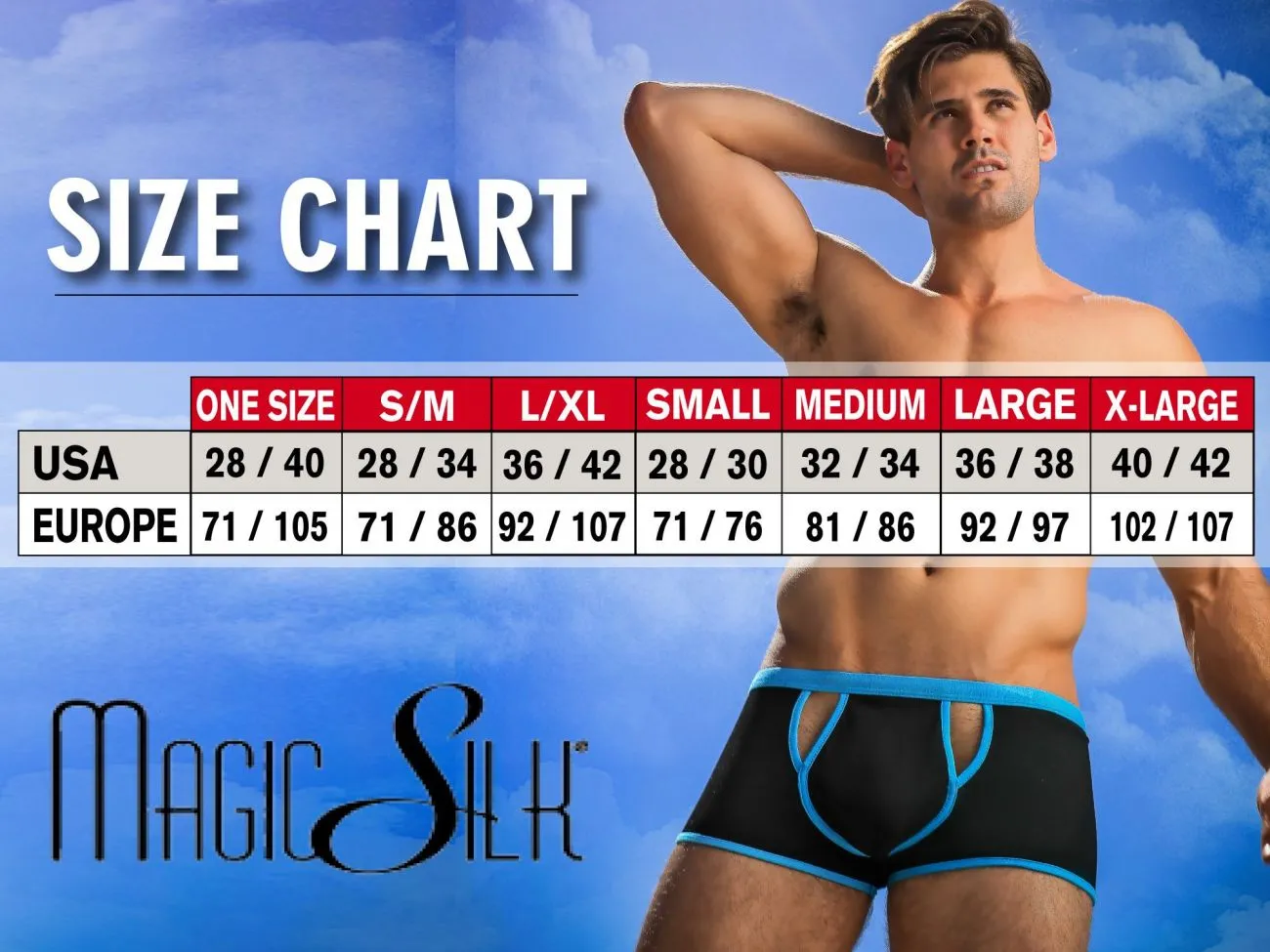 Magic Silk 2706 Silk G-String Black