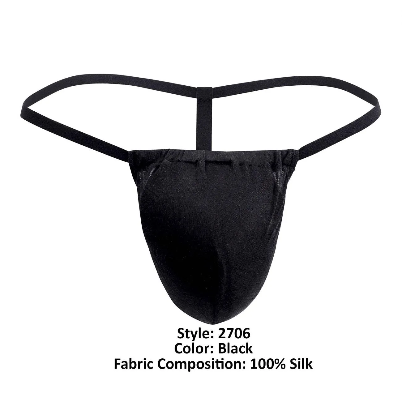 Magic Silk 2706 Silk G-String Black