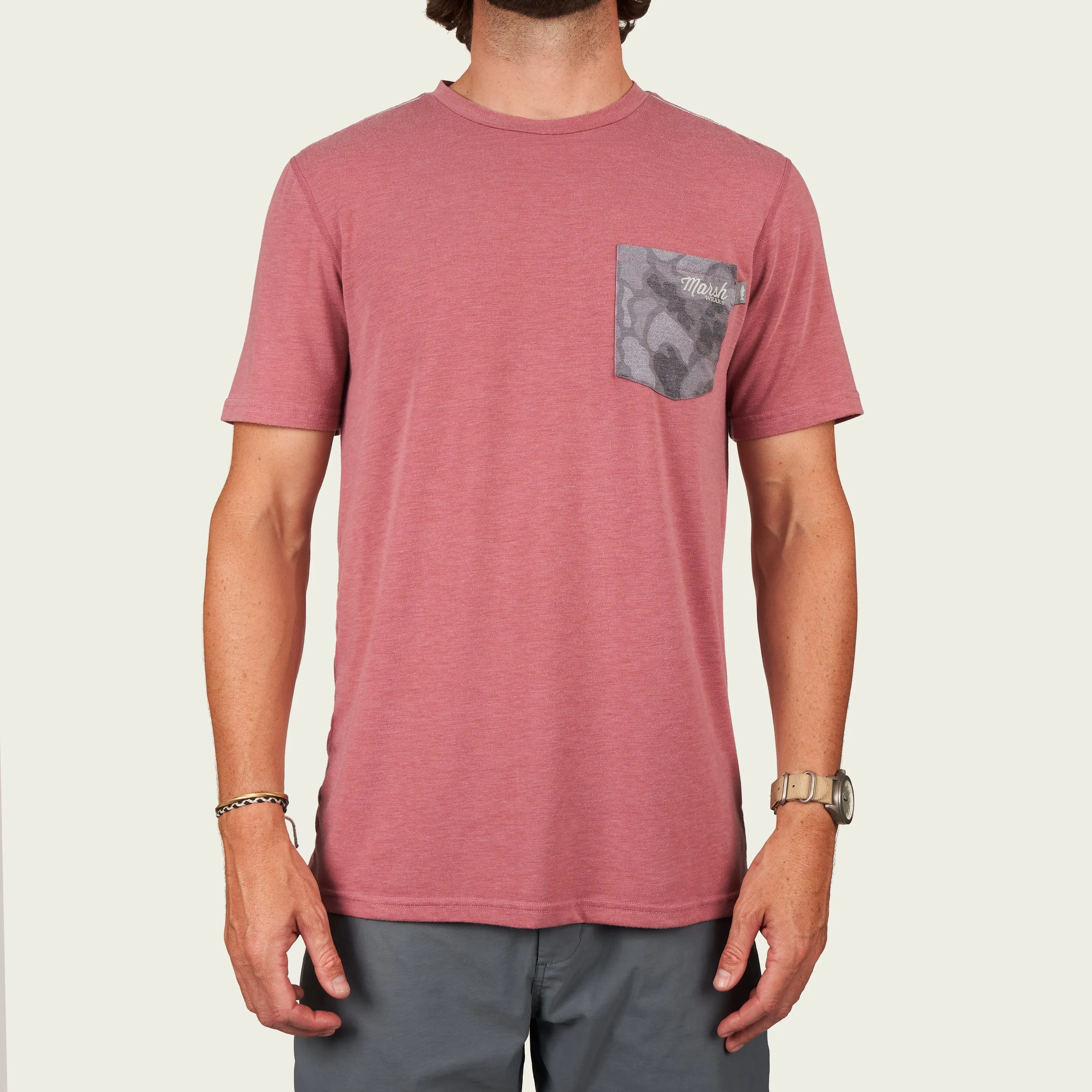 Mallard Camo Pocket Pamlico SS Shirt