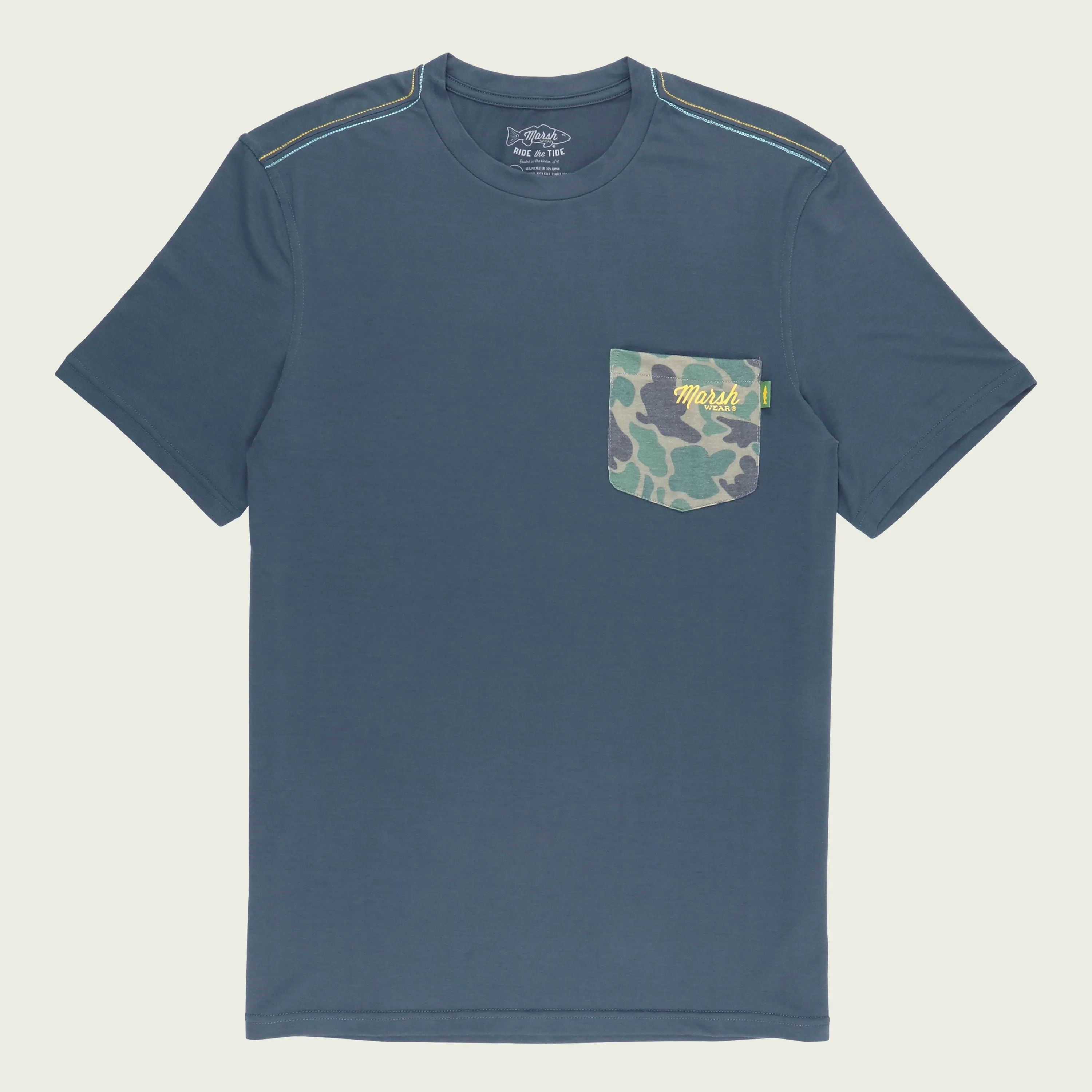 Mallard Camo Pocket Pamlico SS Shirt