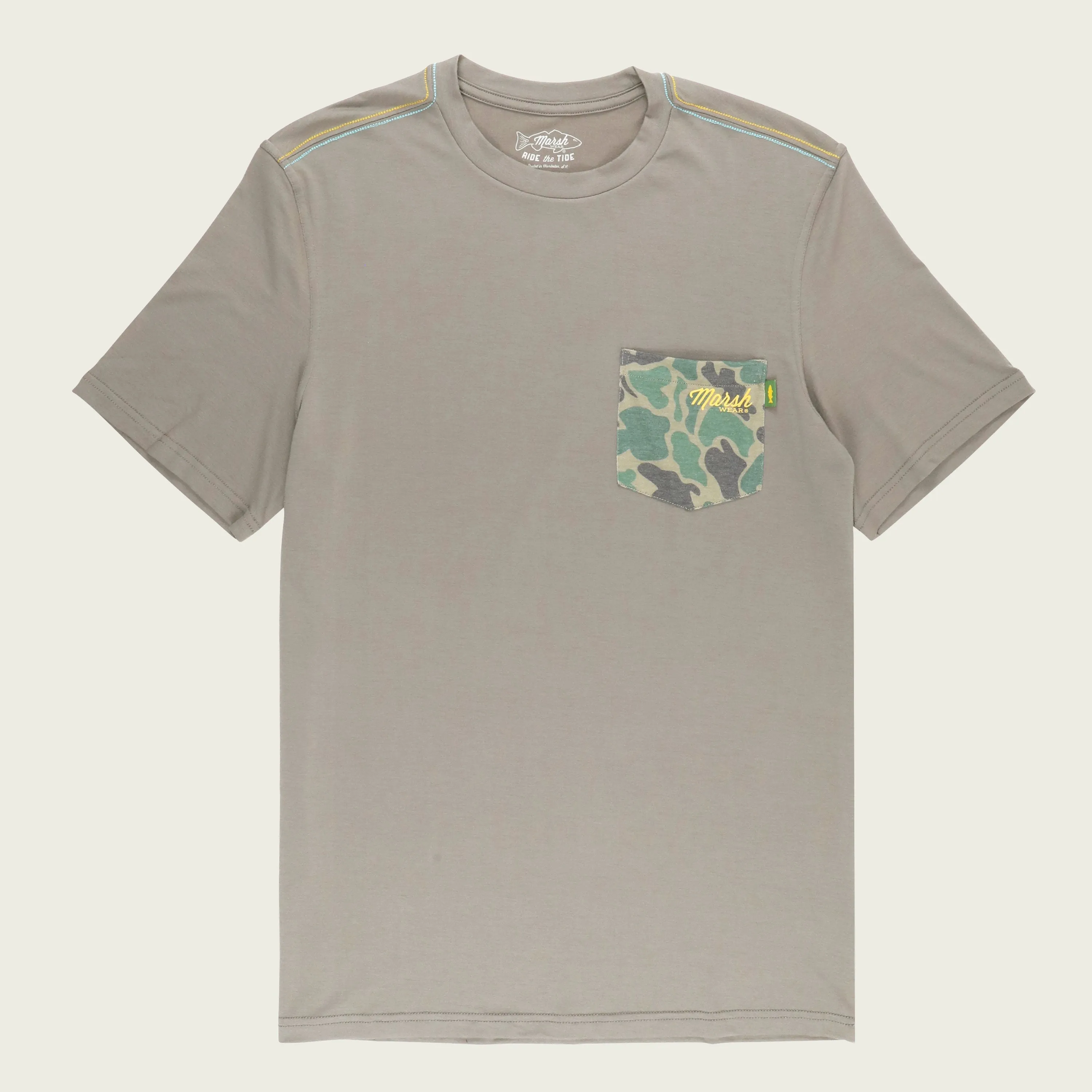 Mallard Camo Pocket Pamlico SS Shirt