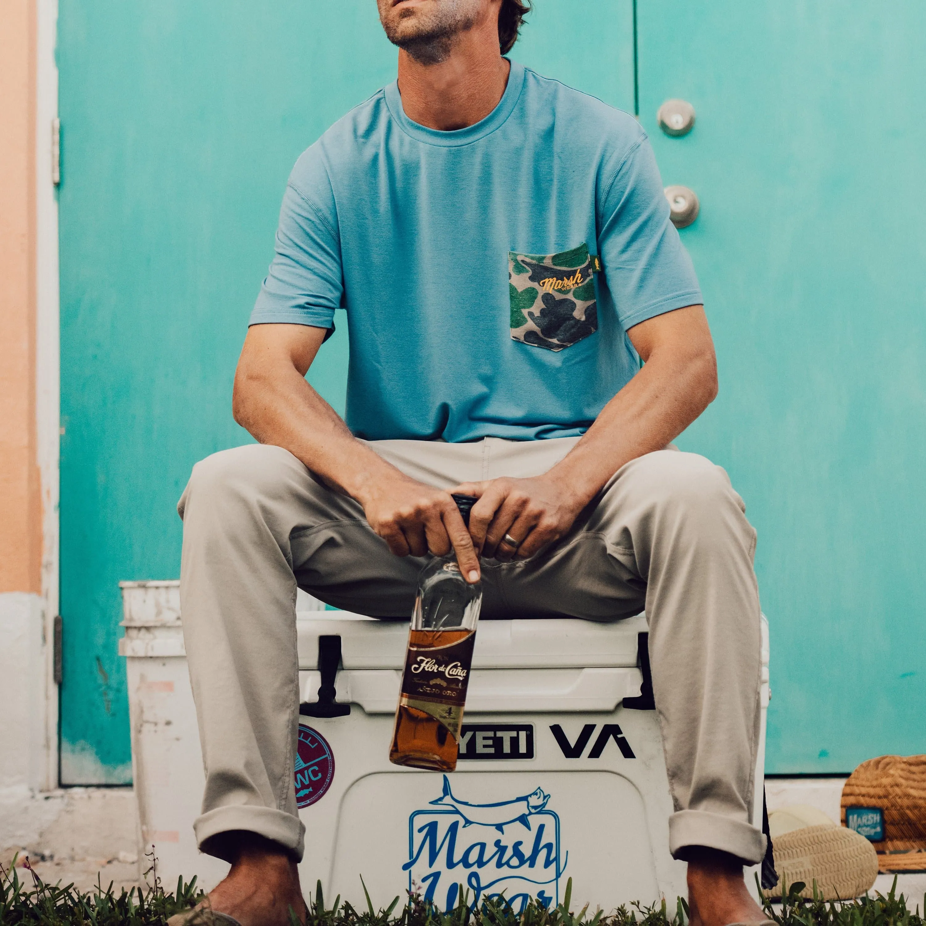 Mallard Camo Pocket Pamlico SS Shirt