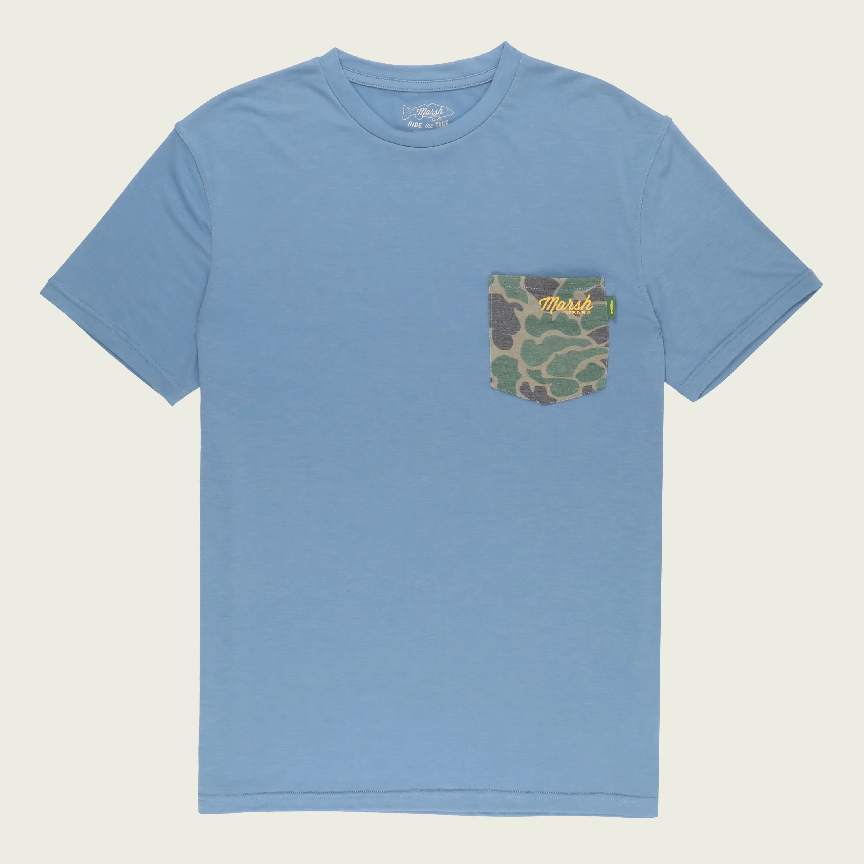 Mallard Camo Pocket Pamlico SS Shirt