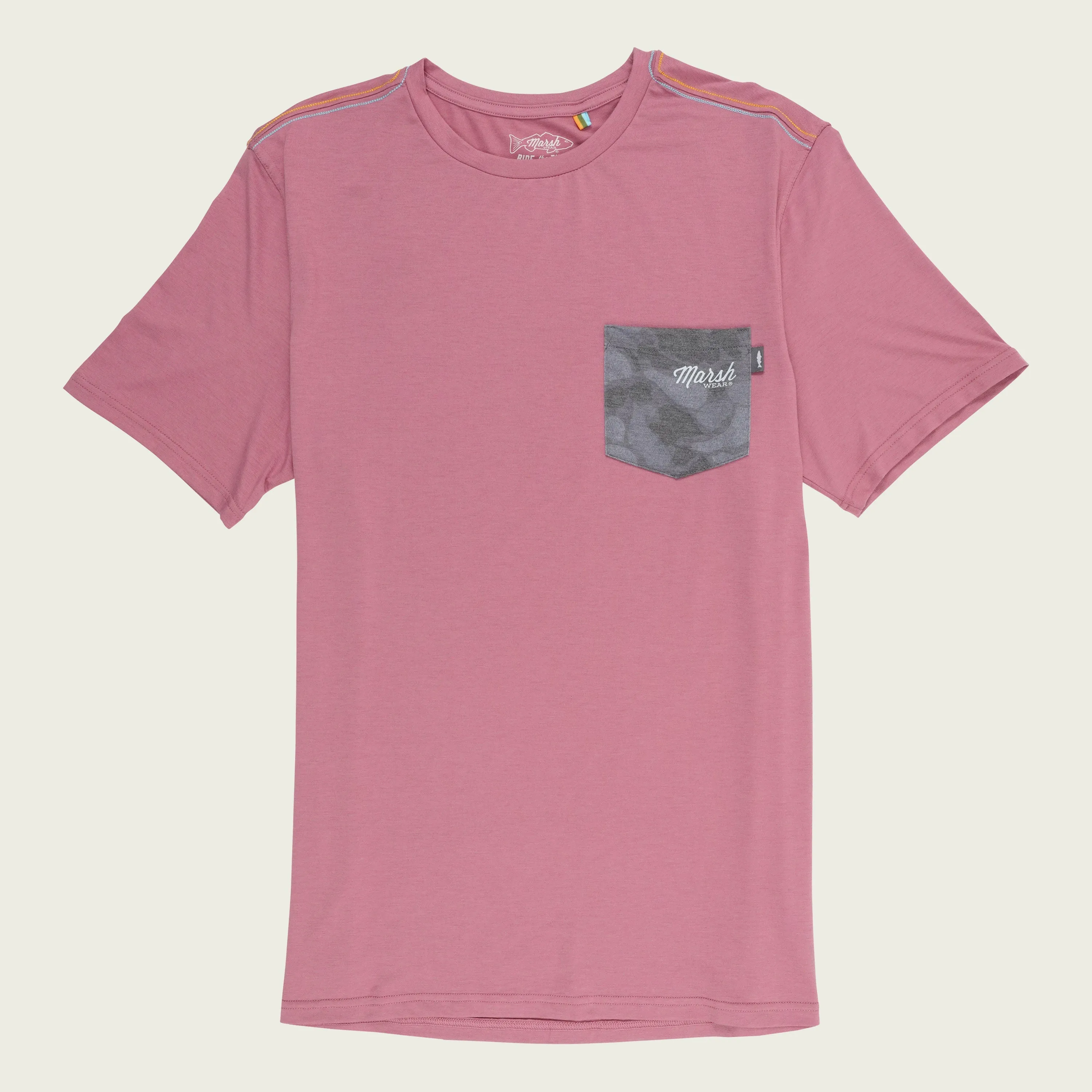 Mallard Camo Pocket Pamlico SS Shirt