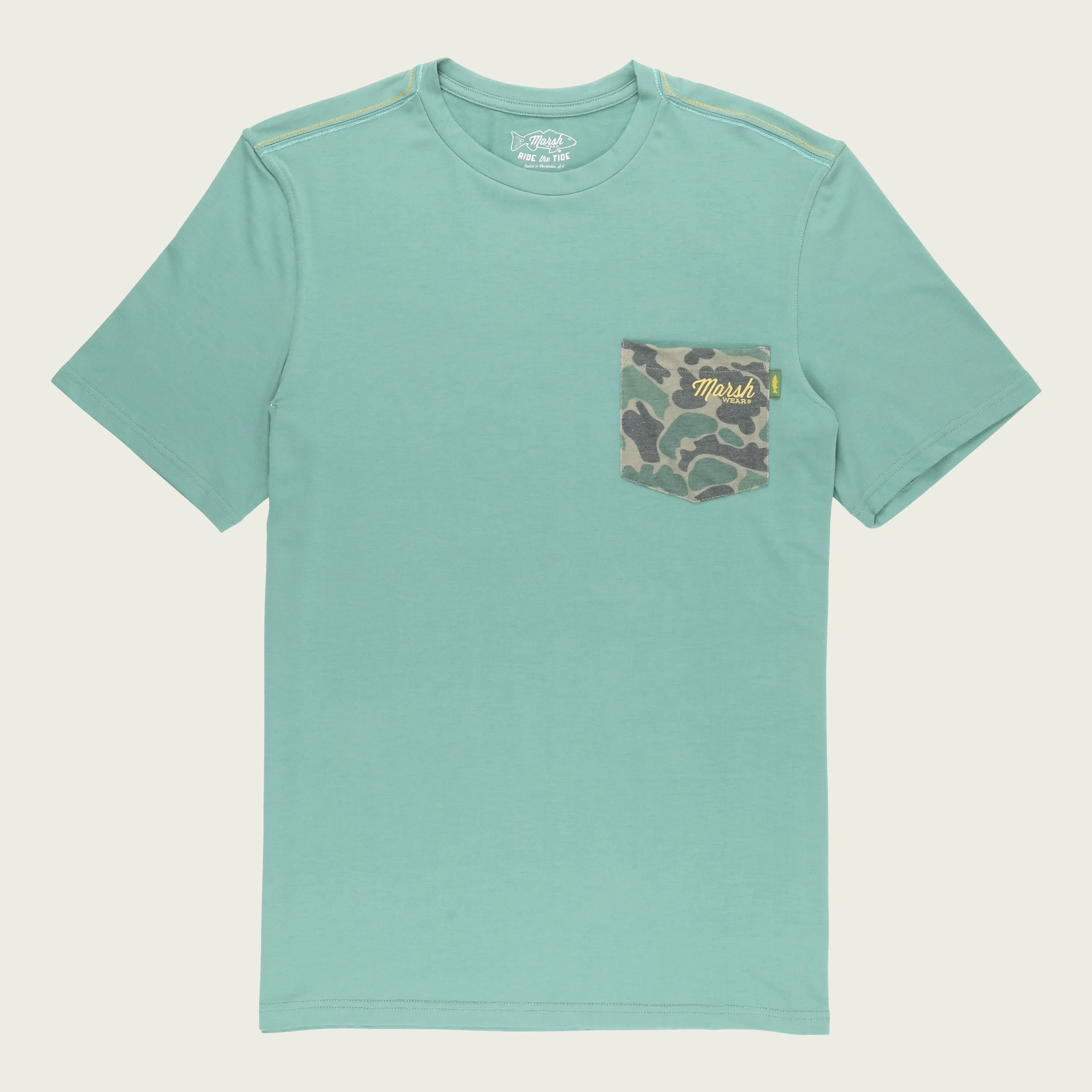 Mallard Camo Pocket Pamlico SS Shirt