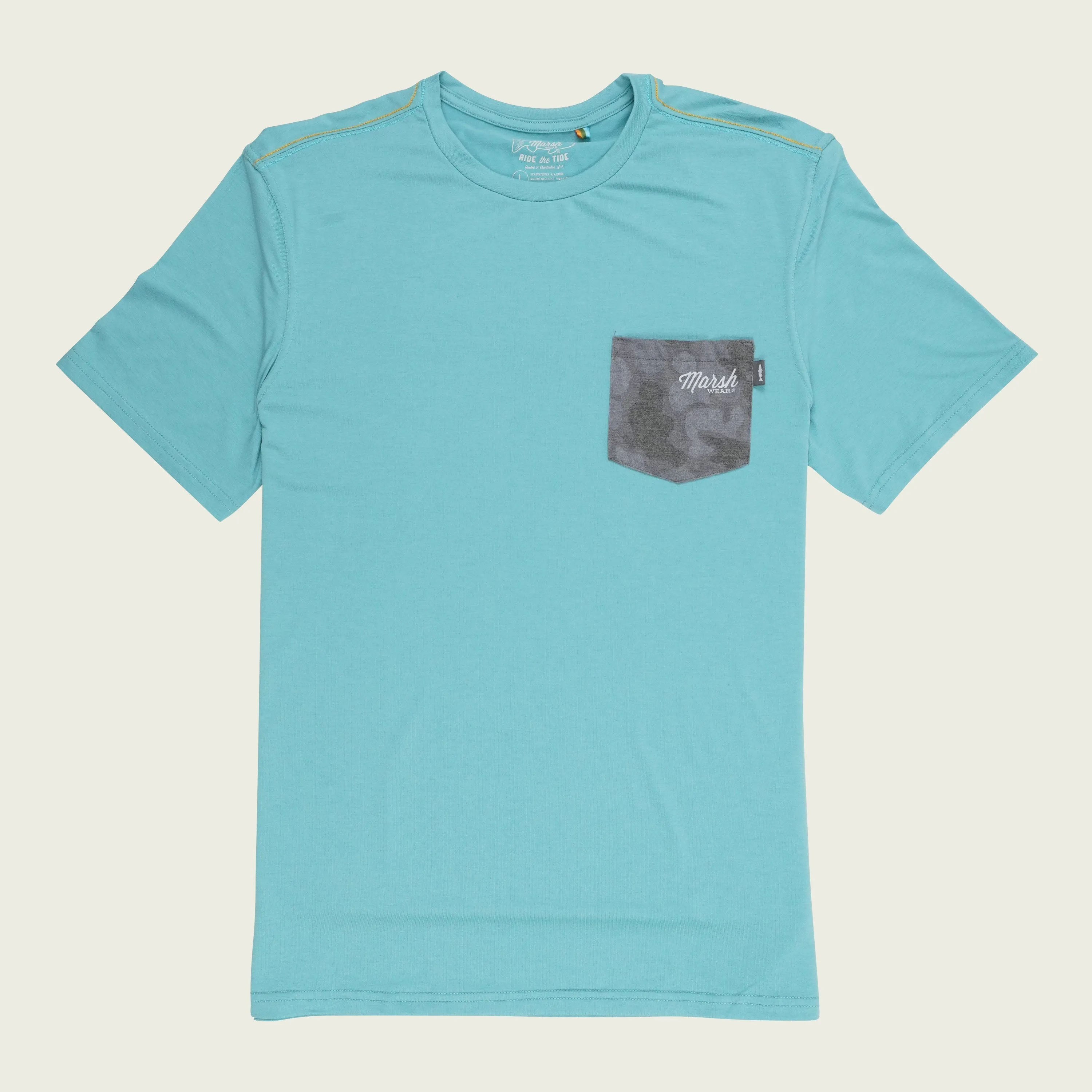 Mallard Camo Pocket Pamlico SS Shirt