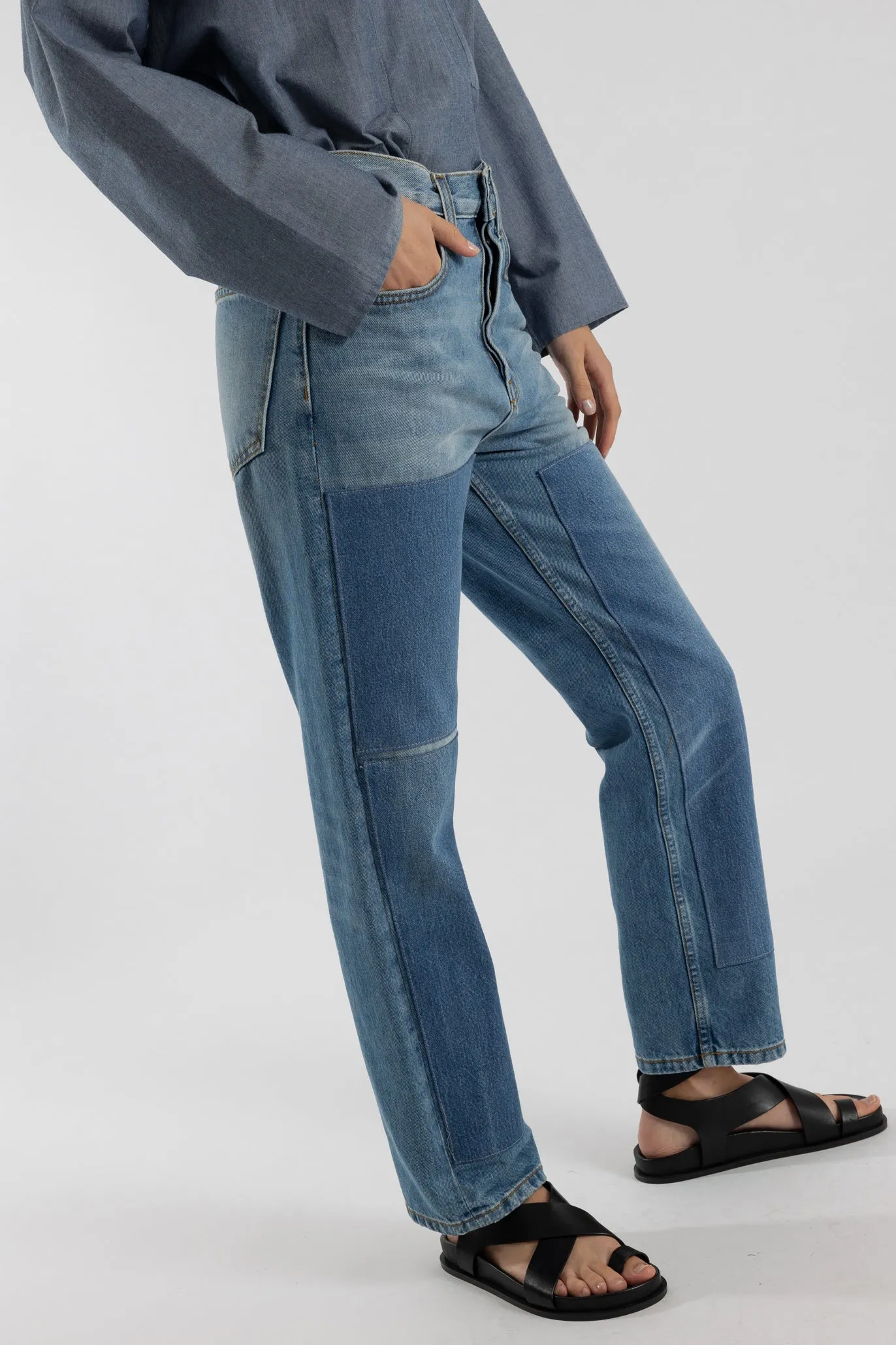 Marcel patchwork no3 jean