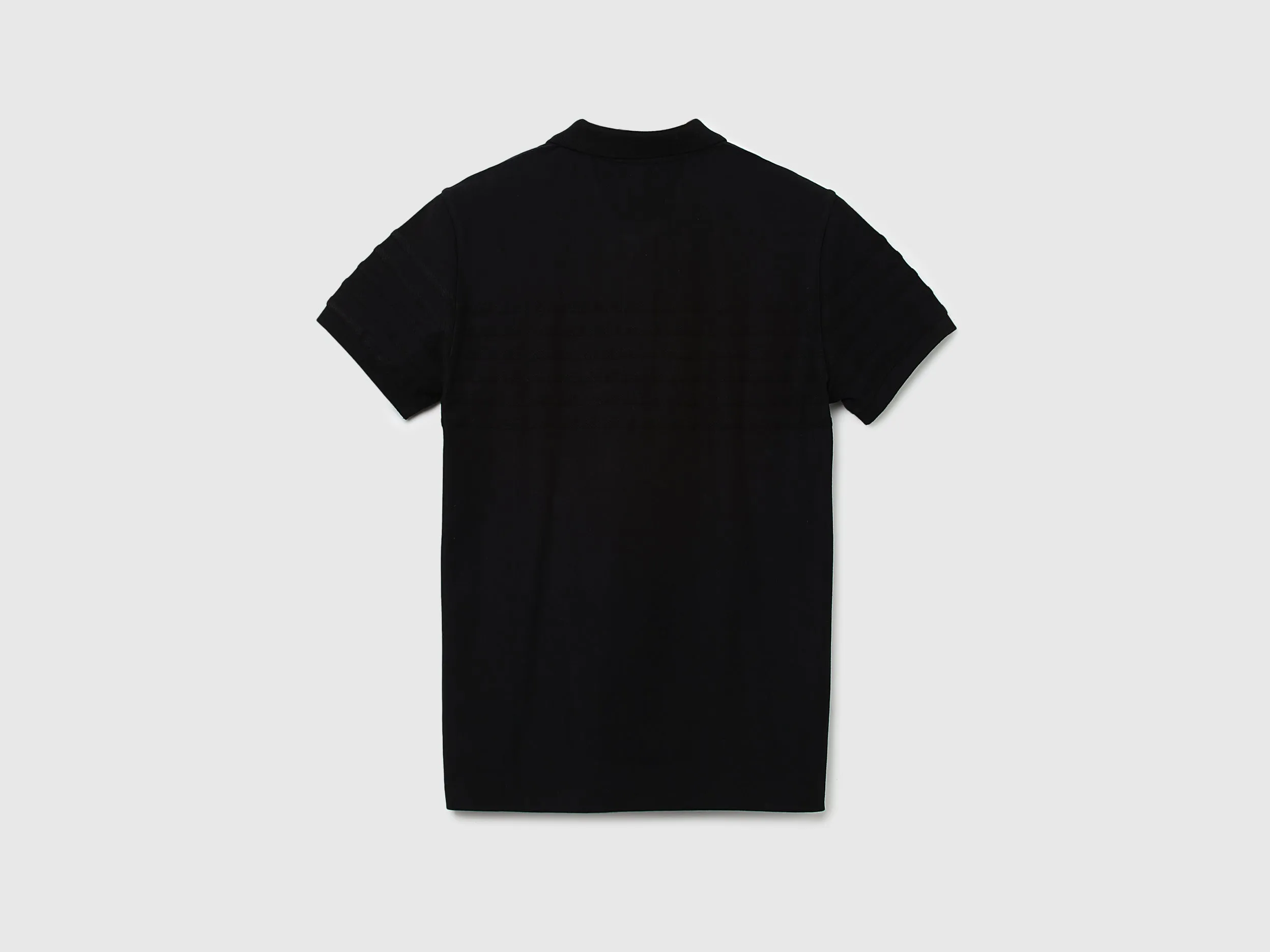 Men Striped Polo Collar T-Shirt