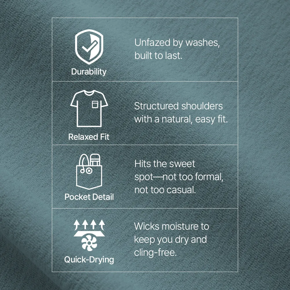 Men's Airy Fit Pocket Short Sleeve