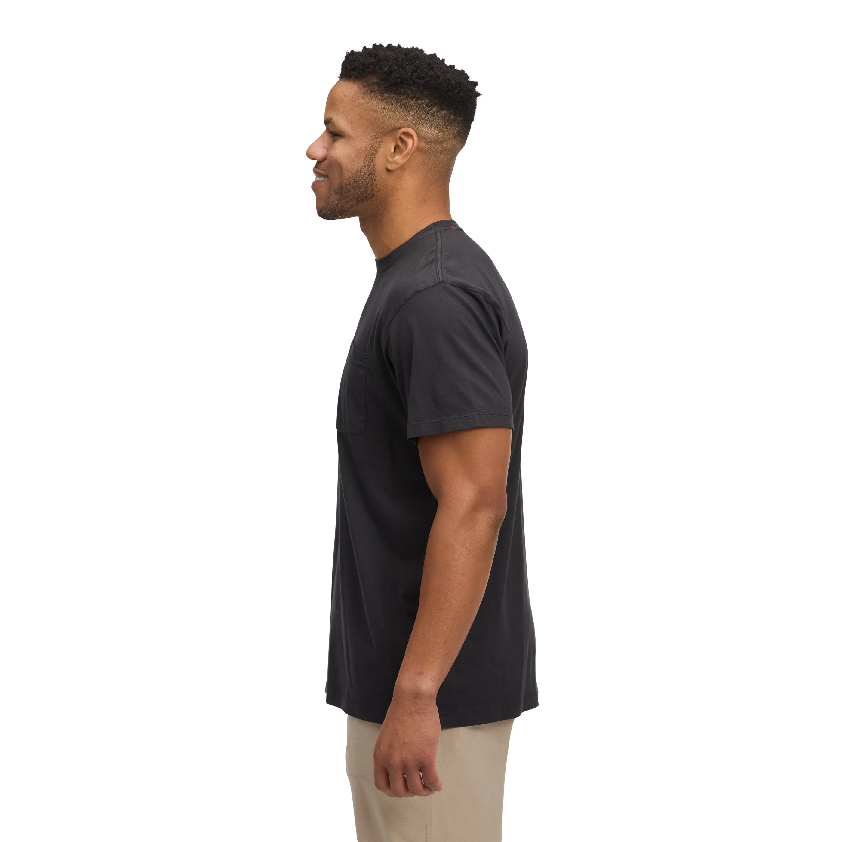 Men's Diamond Patch Short Sleeve Pocket Tee