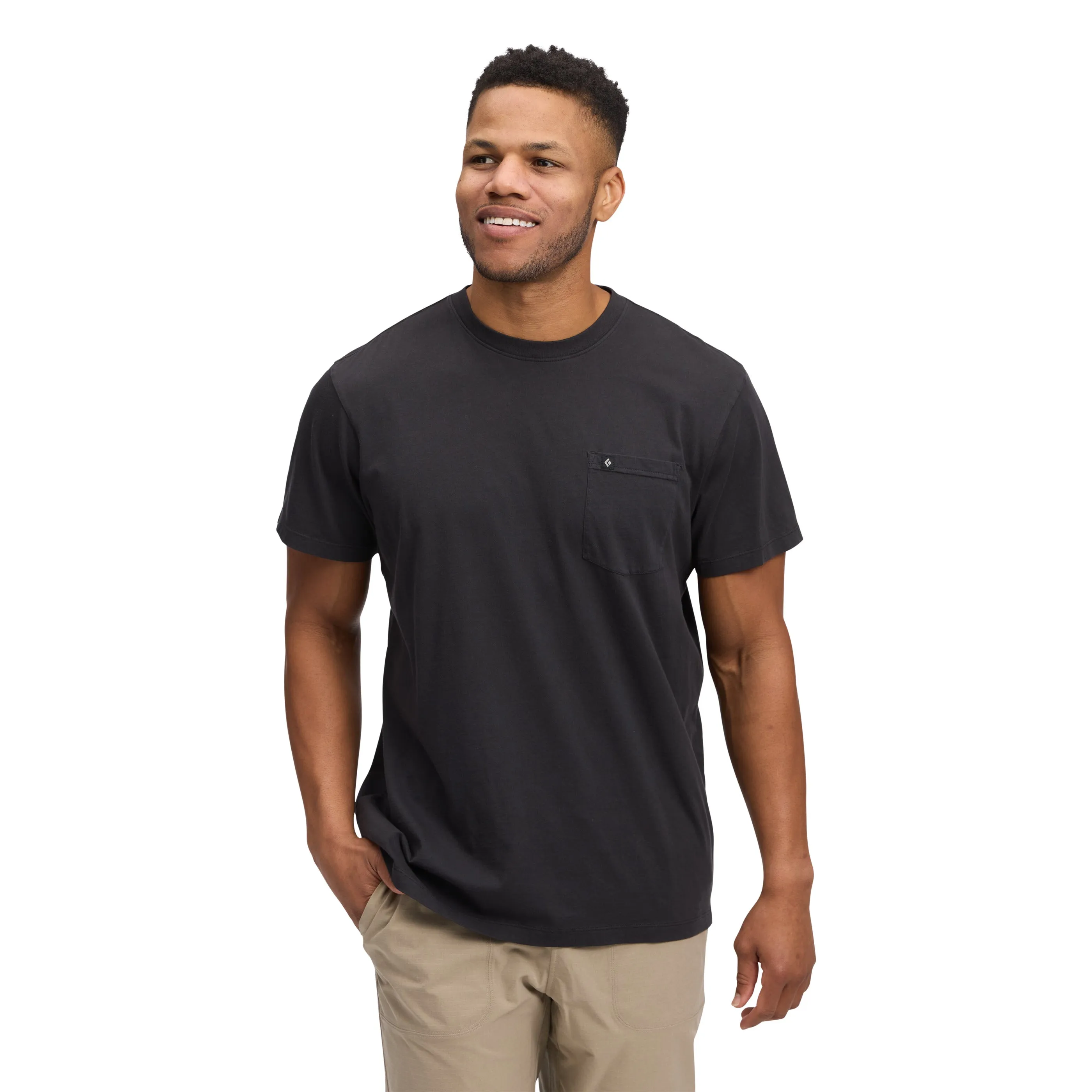 Men's Diamond Patch Short Sleeve Pocket Tee