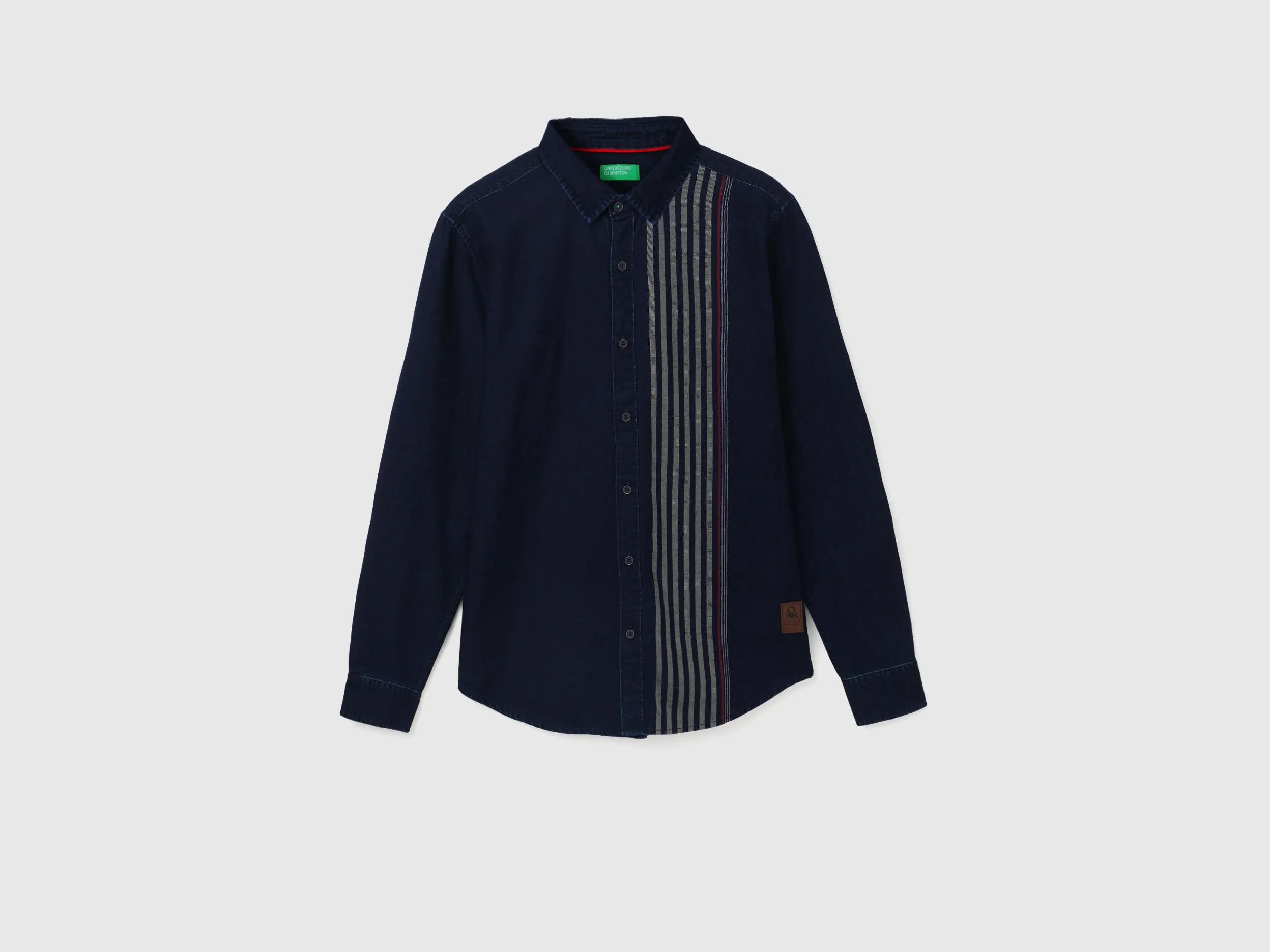 Men's Slim Fit Spread Collar Striped Shirts
