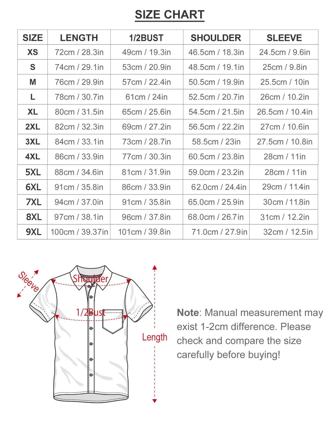 Men's striped contrasting printed casual short-sleeved shirt